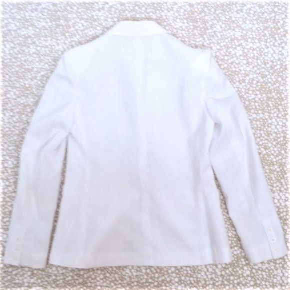 White Linen Style Blazer - Excellent Condition - Picture 3 of 7